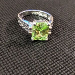 Peridot Stella and Dot ring